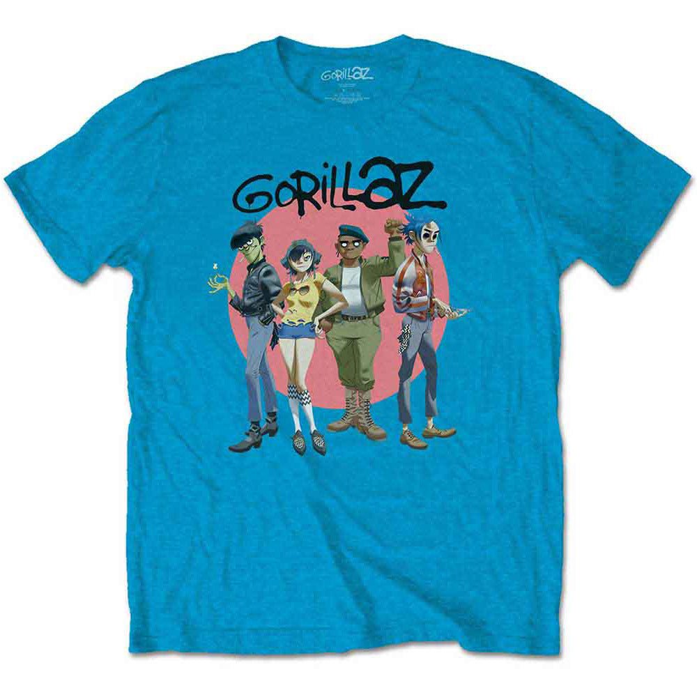 GORILLAZ ゴリラズ (2026.3.20 新譜 発売 記念 ) - Group Circle Rise / Tシャツ / メンズ - PGS